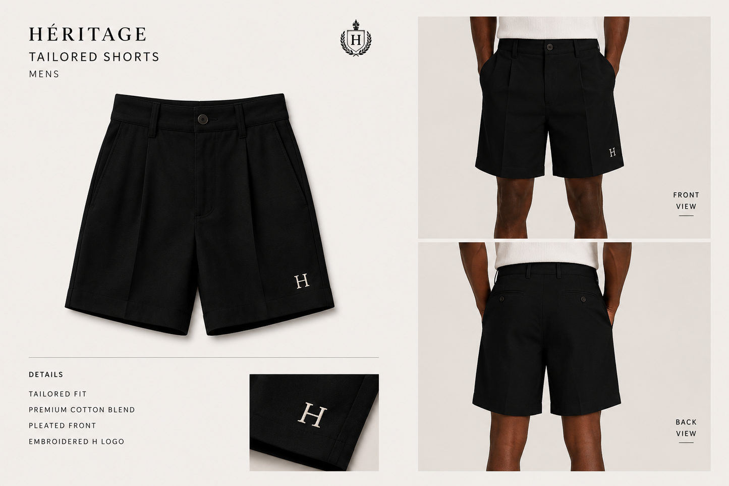 Men's Tailored Shorts