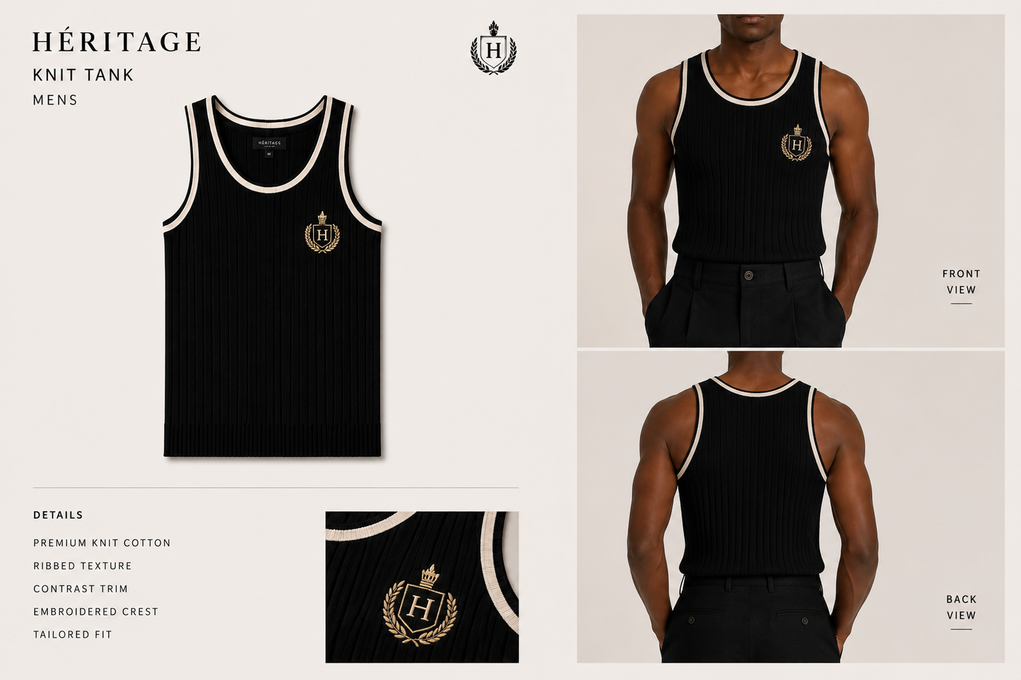 Men's Knit Tank